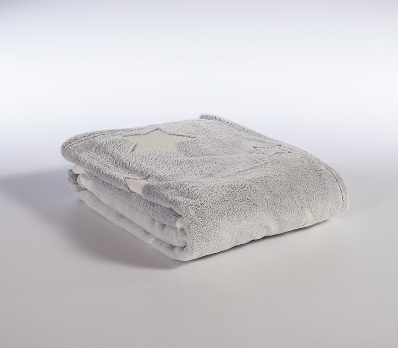 Βρεφική Κουβέρτα Κούνιας Nef-Nef Homeware Stralight 110x150 Grey