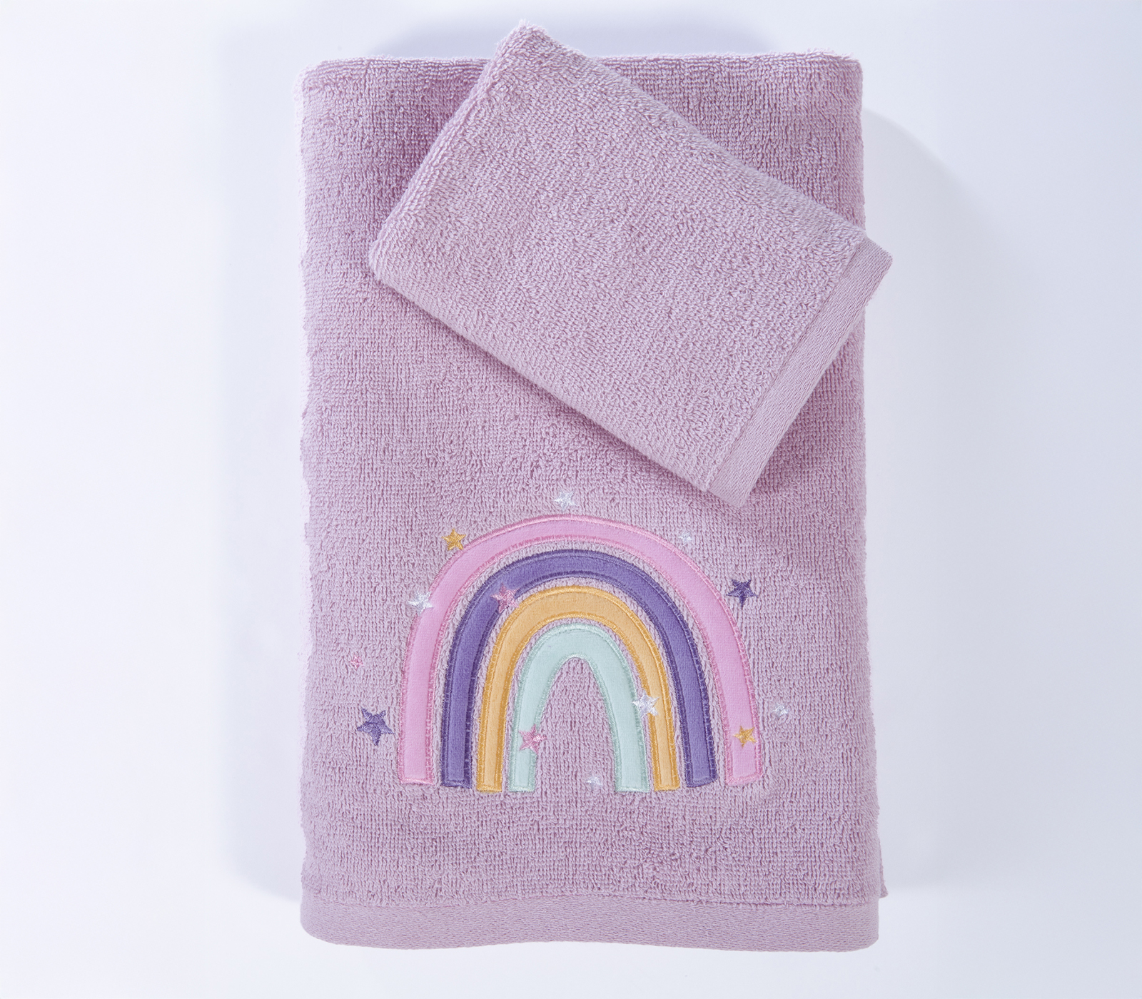 Παιδικές Πετσέτες Nef-Nef Homeware (Σετ) Water Rainbow Lilac