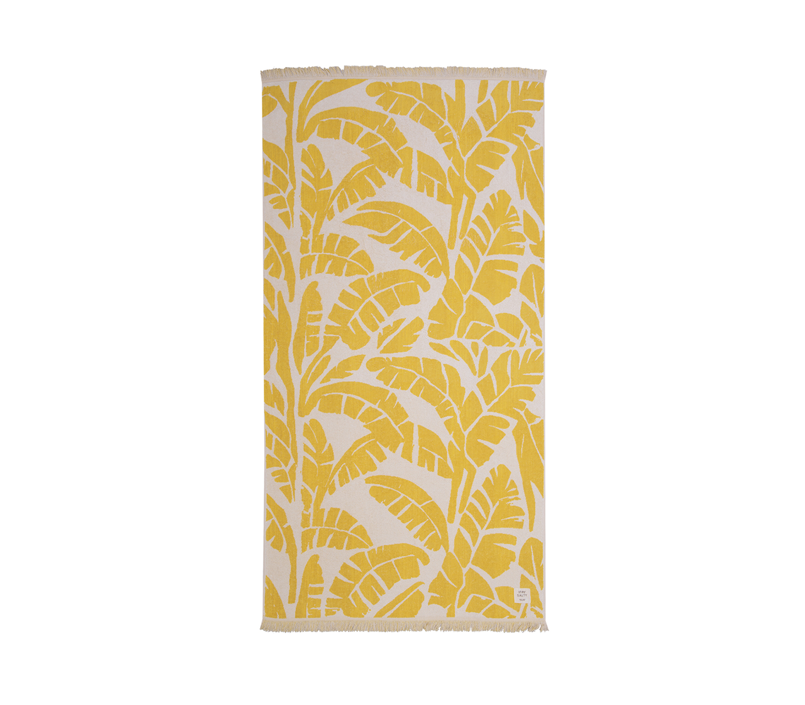 Πετσέτα Θαλάσσης Nef-Nef Homeware Amalfi 90x170 Yellow 