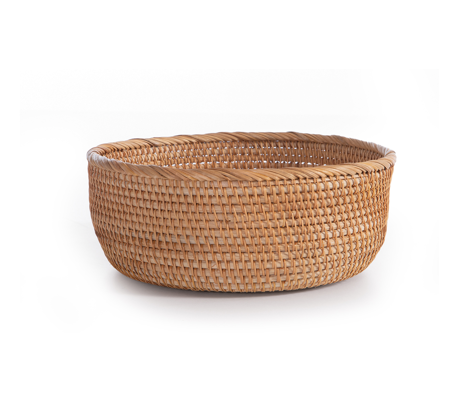 Kαλάθι Υάκινθου Nef-Nef Homeware Pure D26,5x11 Natural 