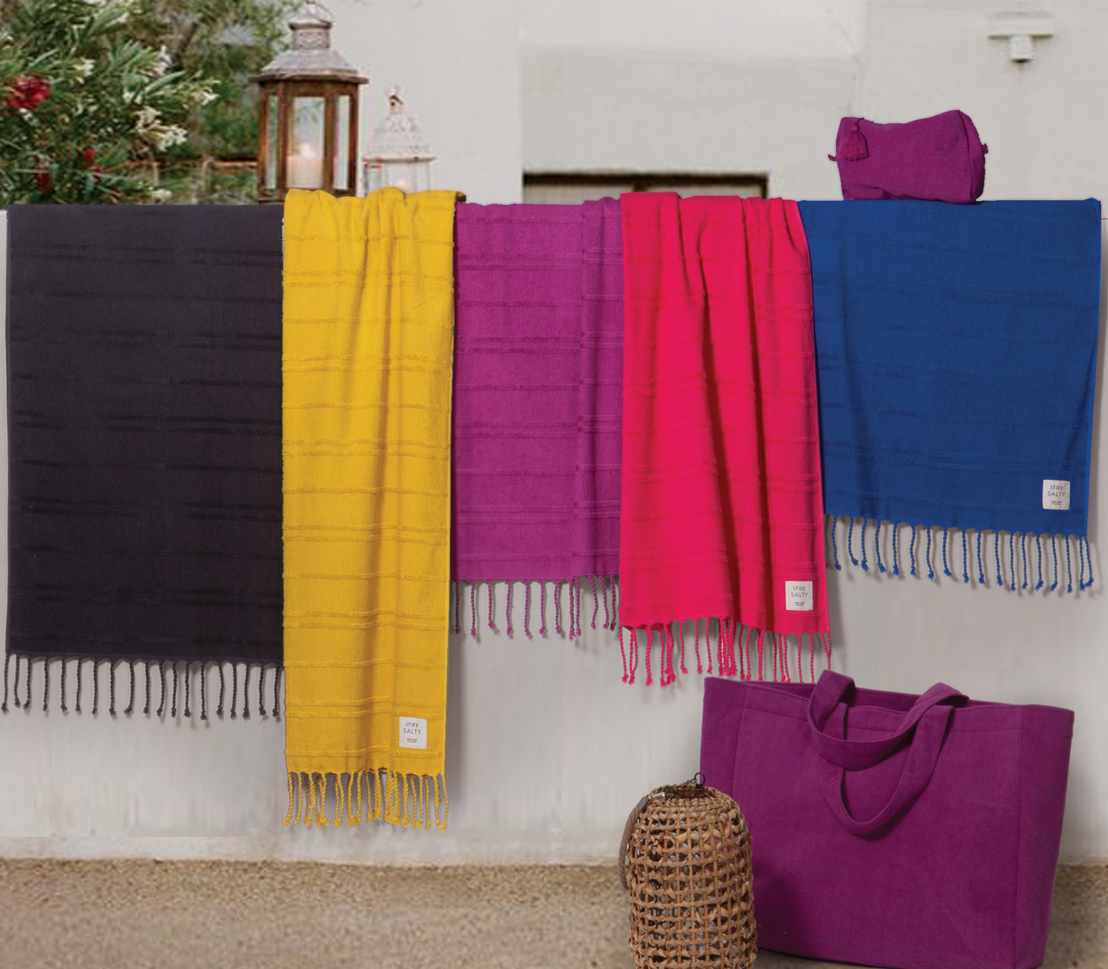 Πετσέτα Θαλάσσης Nef-Nef Homeware Expression 23 80X160 Citron