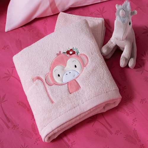 Παιδικές Πετσέτες Nef-Nef Homeware (2τμχ) Wild & Sweet Pink