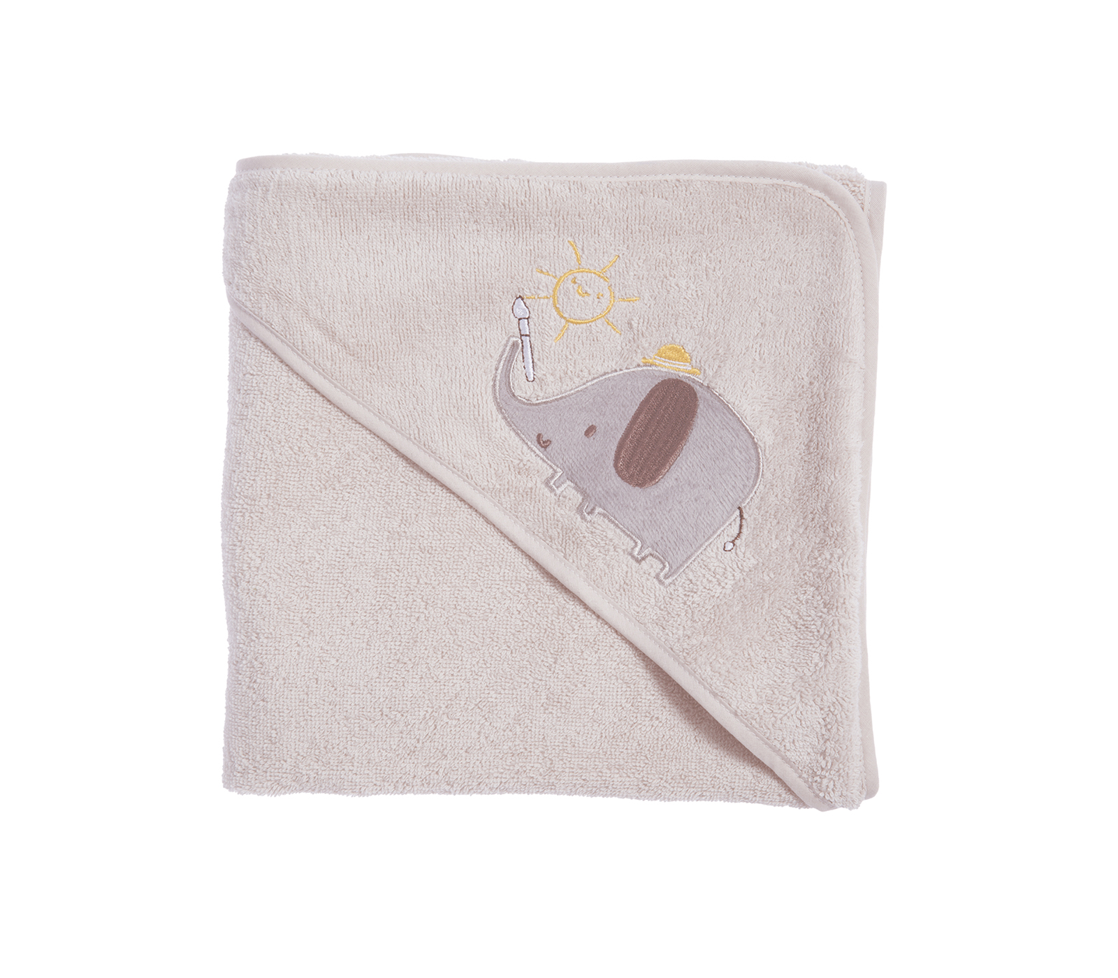 Βρεφική Κάπα Nef-Nef Homeware Happy Days 75X75 Greige  