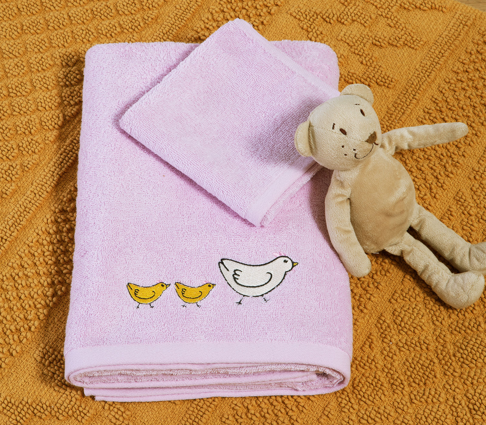 Βρεφικές  Πετσέτες Nef-Nef Homeware (2ΤΜΧ) Cute & Sweet Lilac