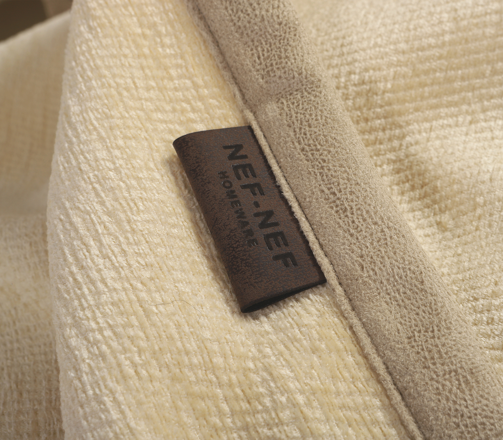 Ριχτάρι Πολυθρόνας Nef-Nef Homeware New Tanger 180x180 Ecru