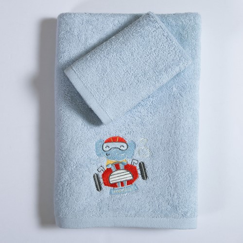 Βρεφικές Πετσέτες Nef-Nef Homeware (2ΤΜΧ) Super Boy L.Blue