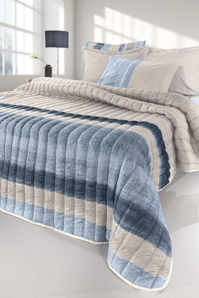Κουβερλί Υπέρδιπλο Guy Laroche (Σετ) Santiago 220x240 Denim 
