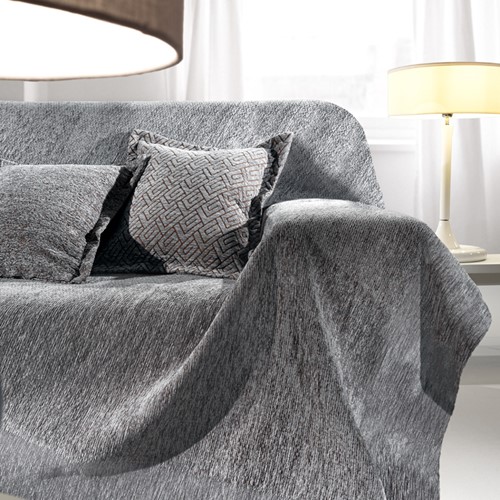 Ριχτάρι Διθέσιου Καναπέ Guy Laroche Avant 180X250 Silver