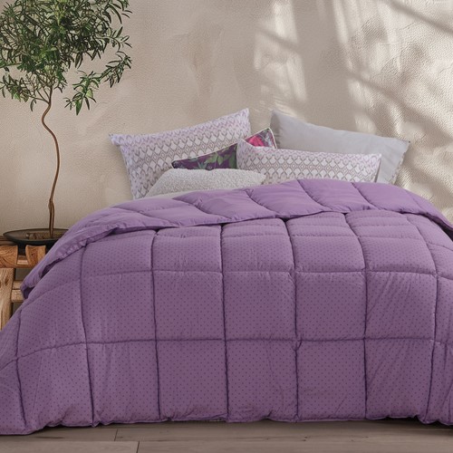 ΠΑΠΛΩΜΑ MONO COLORFULL 160X220 NEF-NEF HOMEWARE MAUVE