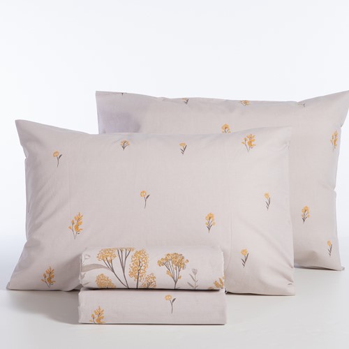 Σεντόνια Μονά Nef-Nef Homeware (Σετ) 170x270 Fragesca Grey