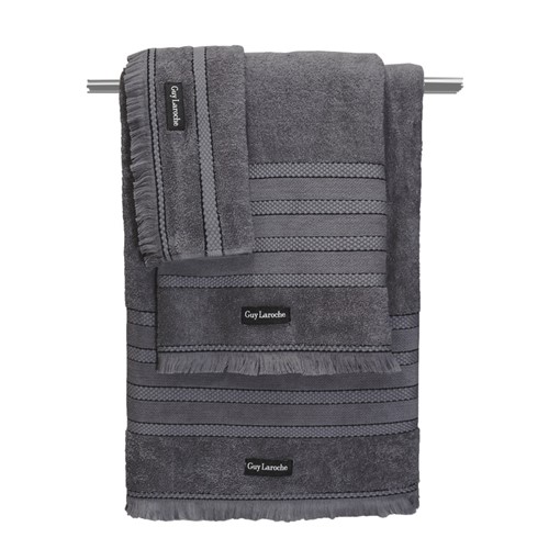 Σετ Πετσέτες Guy Laroche Sarlin Anthracite