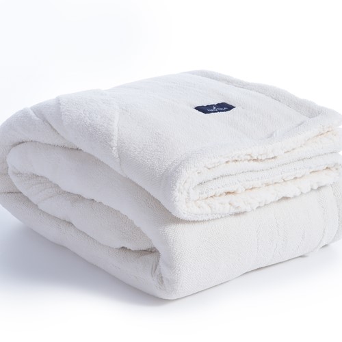 Διακοσμητικό Ριχτάρι Πολυθρόνας Nef-Nef Homeware Nau Coast 130X180 Ecru