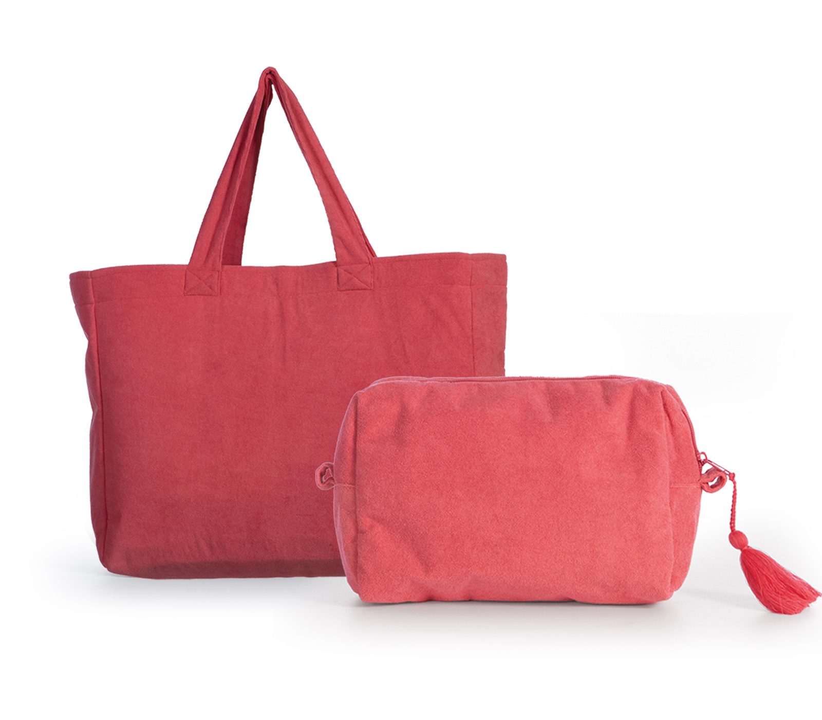 Τσαντάκι Θαλάσσης Nef-Nef Homeware Expression 22 5x18 Hot Coral