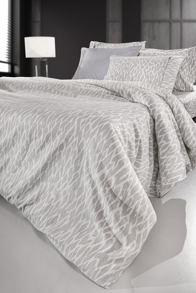 Σεντόνια King Size Guy Laroche (Σετ) Φανέλα Magma Silver 270X265