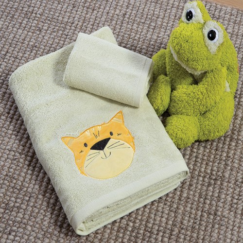 Παιδικές Πετσέτες Nef-Nef Homeware (2ΤΜΧ) Jungle Music Aloe Green