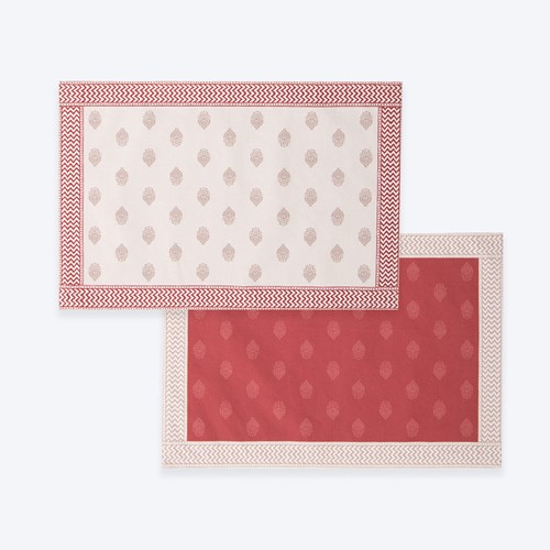 Σουπλά Nef-Nef Homeware Orphea 33x48 Beige/Bordo