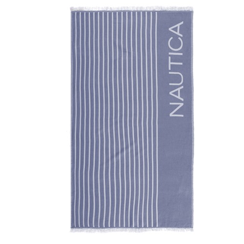 Πετσέτα Θαλάσσης Nef-Nef Nautica Stripe 90X170 Denim