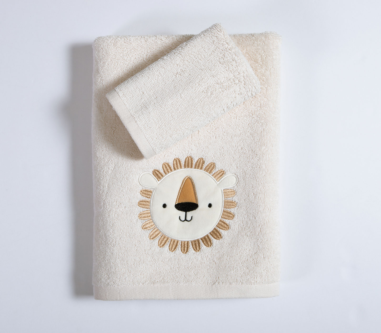 Παιδικές Πετσέτες Nef-Nef Homeware (2ΤΜΧ) Jungle in Motion Ecru