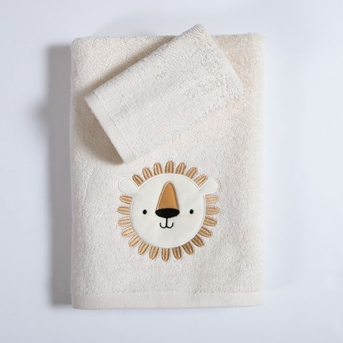 Παιδικές Πετσέτες Nef-Nef Homeware (2ΤΜΧ) Jungle in Motion Ecru