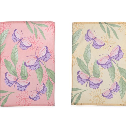 Ποτηρόπανο Βελουτέ Nef-Nef Homeware Be You Tiful 40x60 Yellow