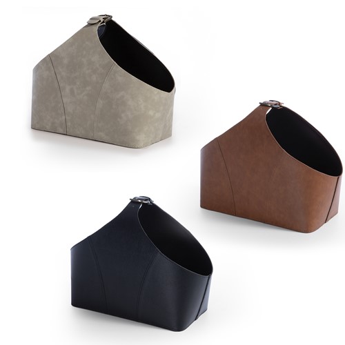 Καλάθι Nef-Nef Homeware με υφή δέρματος Lethal 20X20X7