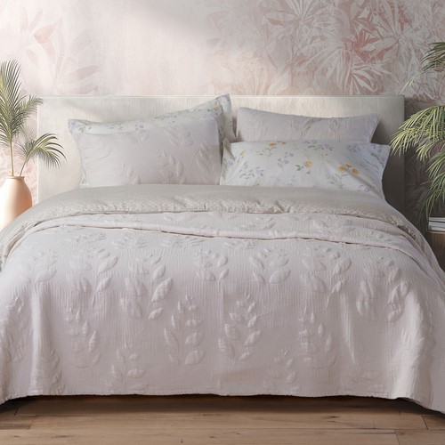 Κουβερλί Υπέρδιπλο Nef-Nef Homeware Emily 230X240 Ecru