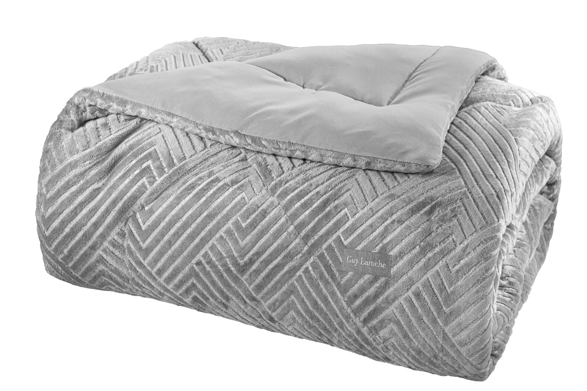 Kουβερτοπάπωμα Υπέρδιπλο Guy Laroche York Silver 220X240