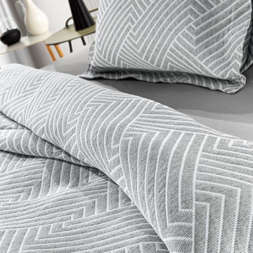 Κουβέρτα Υπέρδιπλη Guy Laroche Lupo 245x260 Grey/White