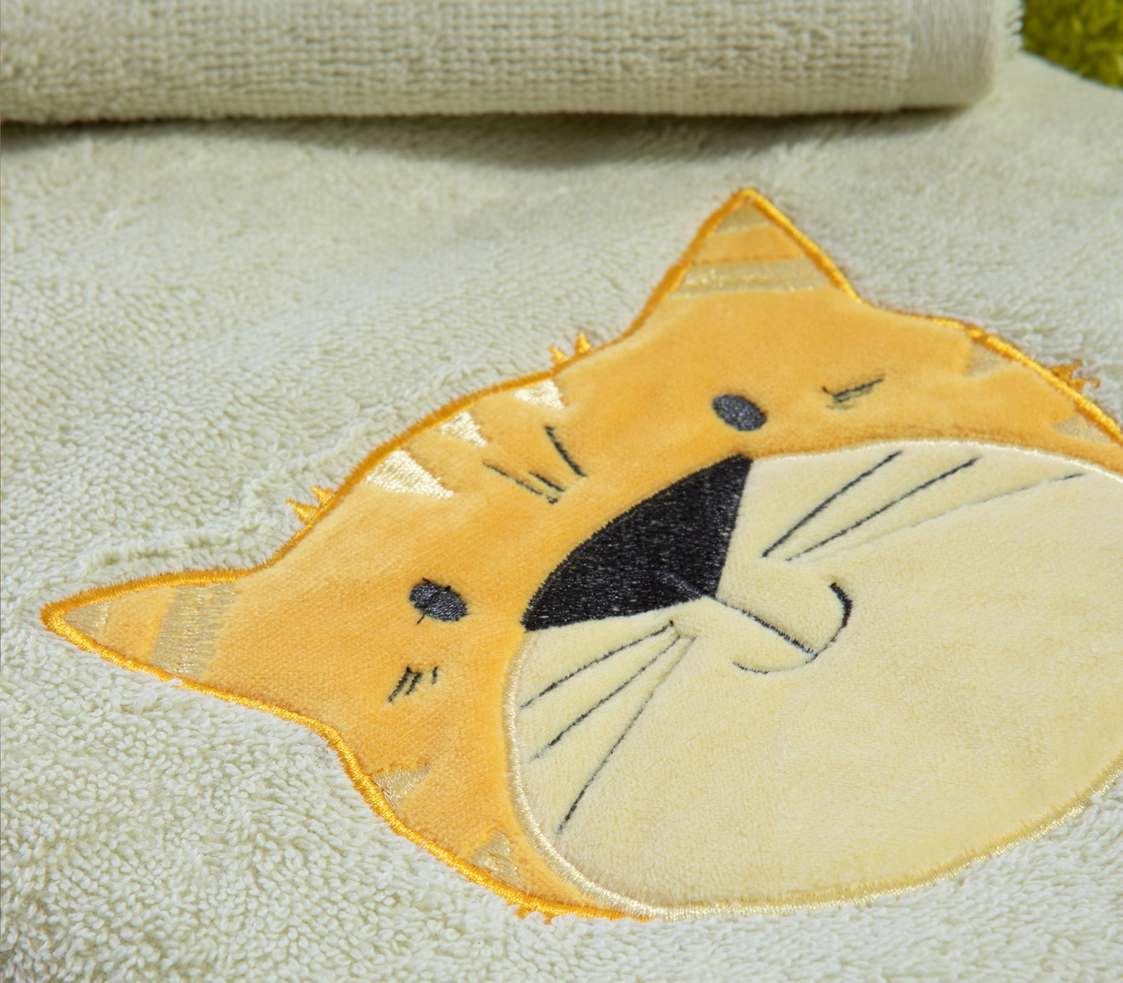 Παιδικές Πετσέτες Nef-Nef Homeware (2ΤΜΧ) Jungle Music Aloe Green 