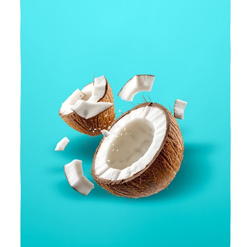 Πετσέτα Θαλάσσης Feel and Touch Printed Fruits No.1 Coconut 80X160