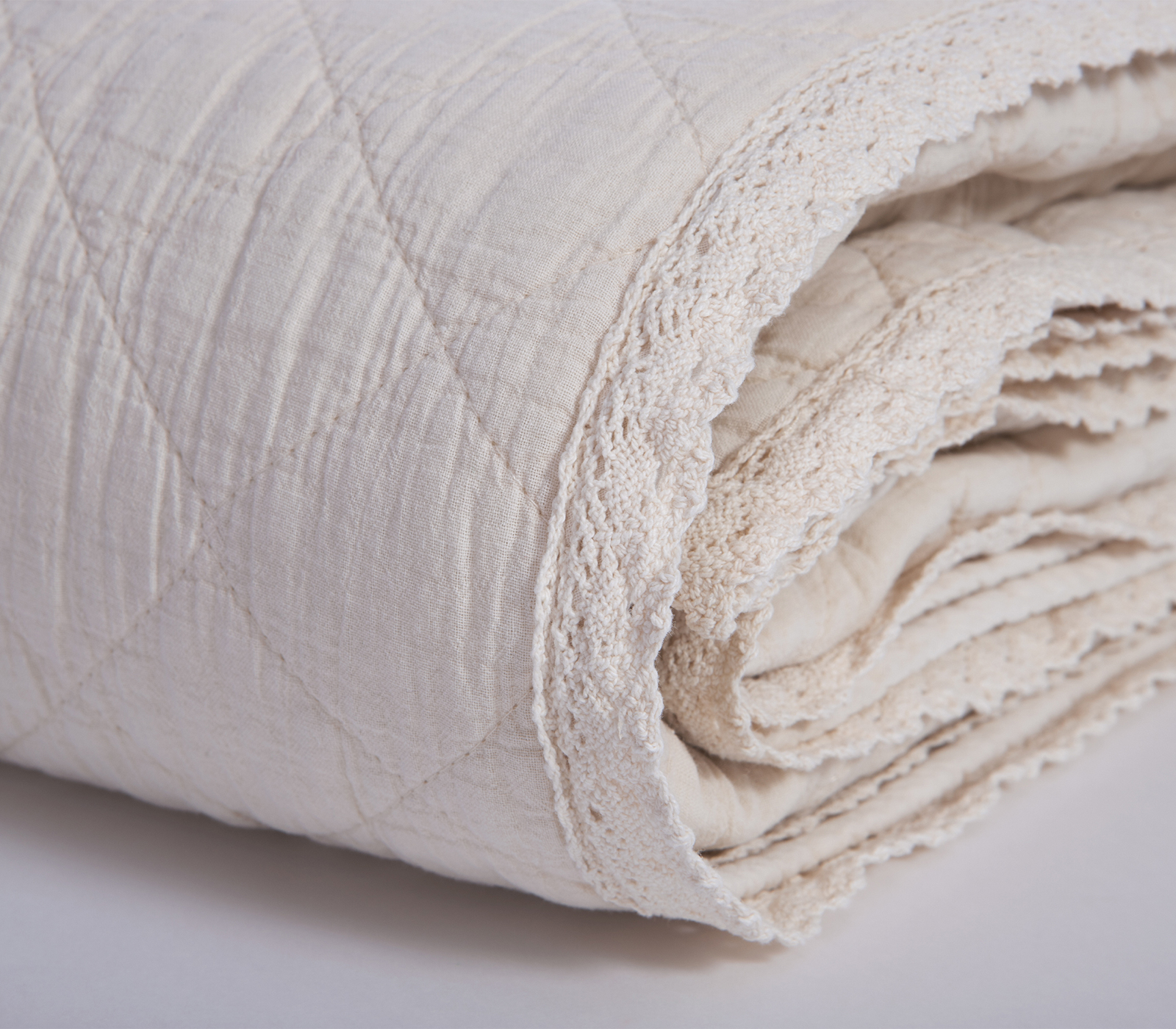 Κουβερλί Υπέρδιπλο Nef-Nef Homeware Brunno 230x240 Ecru 