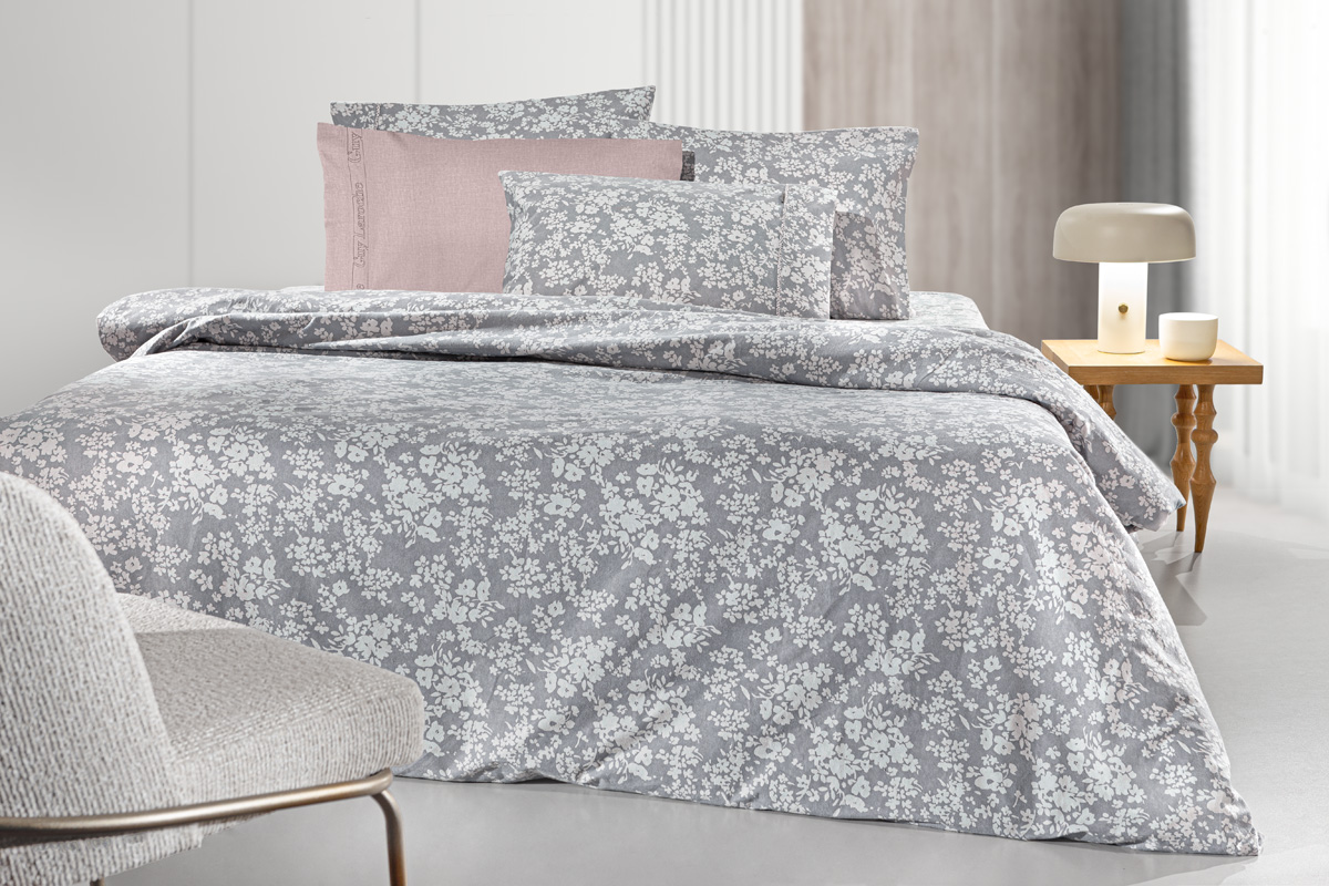 Σεντόνια Φανελενια Υπέρδιπλα Guy Laroche (Σετ)  με λάστιχο Odett 165X200+35 