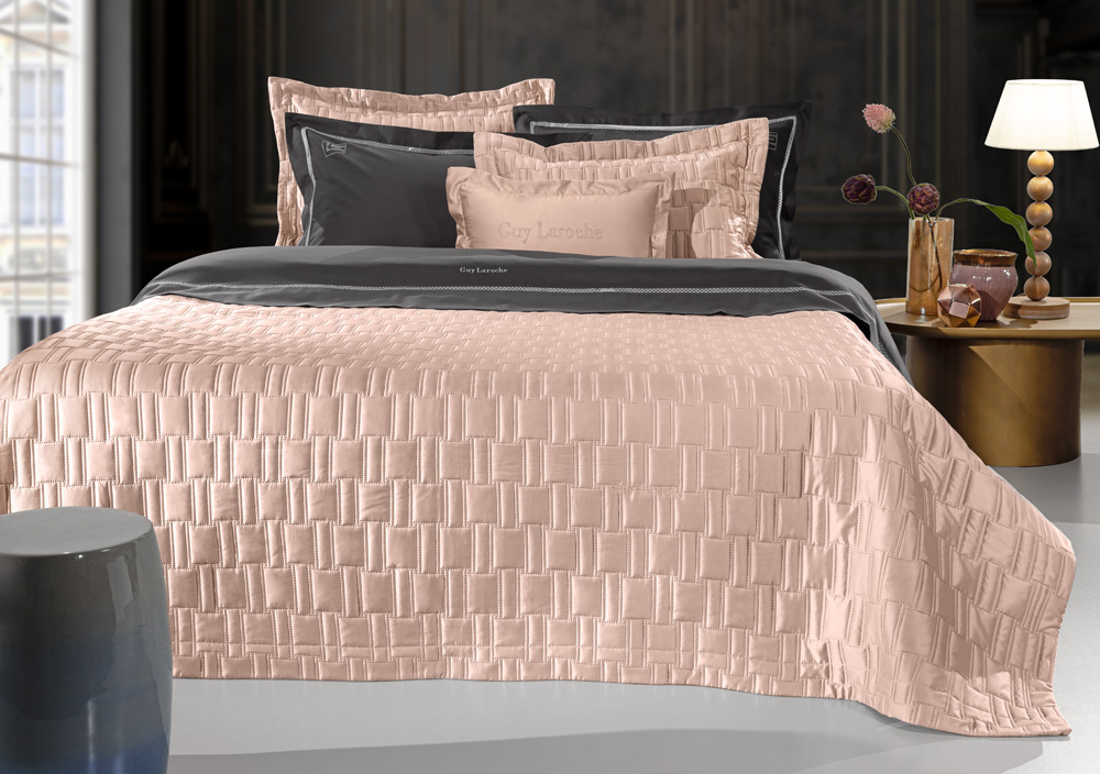 Κουβερλί Υπέρδιπλο Guy Laroche (Σετ) Brick 240x250 Old Pink