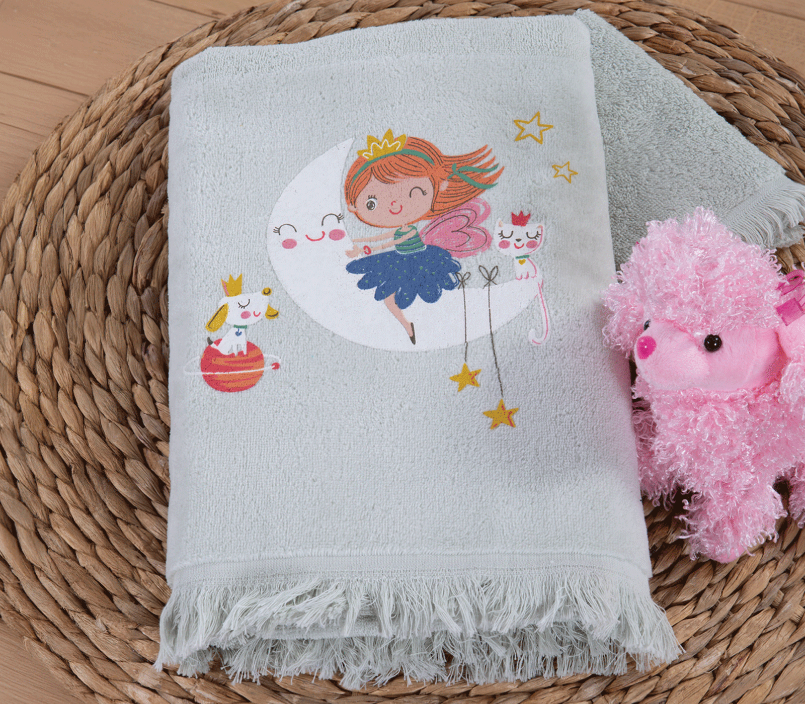 Παιδικές Πετσέτες Nef-Nef Homeware (Σετ) Sweet Dreams Mint