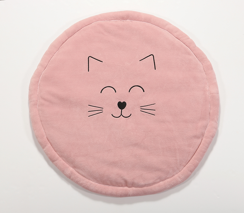 Χαλάκι Παιχνιδιού Nef-Nef Homeware Smiling Cat D.90 Pink