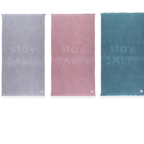 Πετσέτα Θαλάσσης Nef-Nef Stay Salty 90X170 Pink 