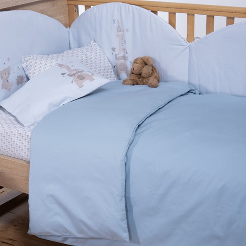 Βρεφική Παπλωματοθήκη Nef-Nef Homeware Basic 110X150 L.Blue