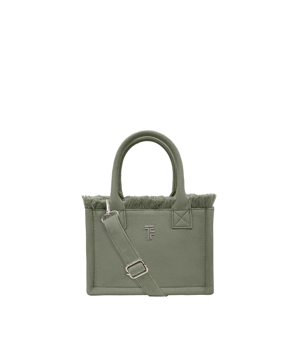 Tσάντα  Xειρός Feel and Touch Caribbean Khaki