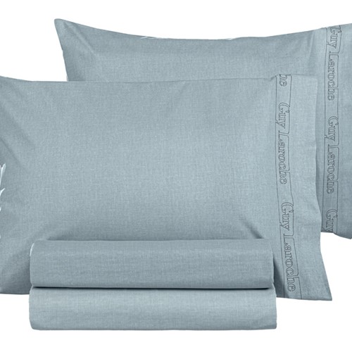 Σεντόνι Yπέρδιπλο Μεμονωμένο Guy Laroche Color Plus Raf 240X270