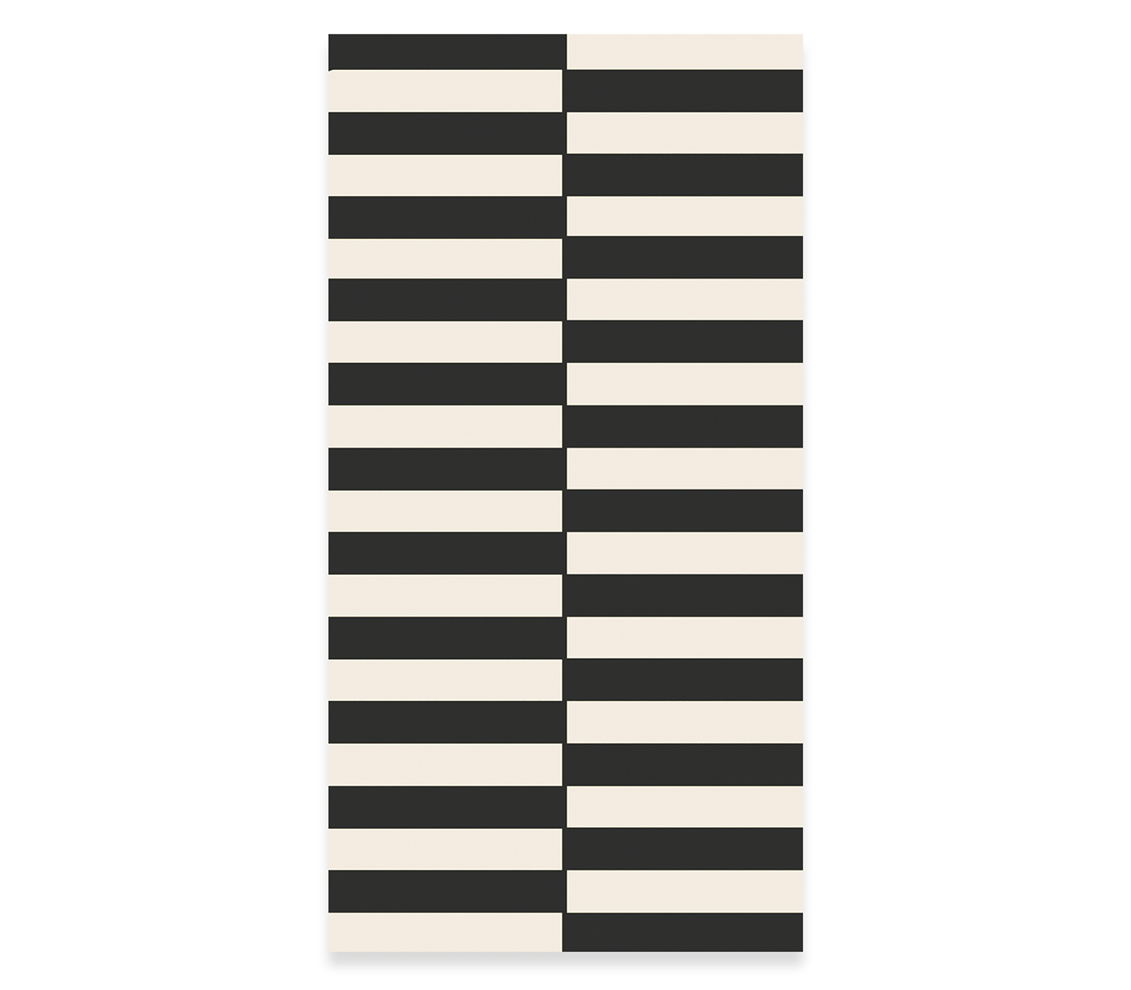 Πετσέτα Θαλάσσης Nef-Nef Homeware Equal 80x160 Ecru/Anthracite