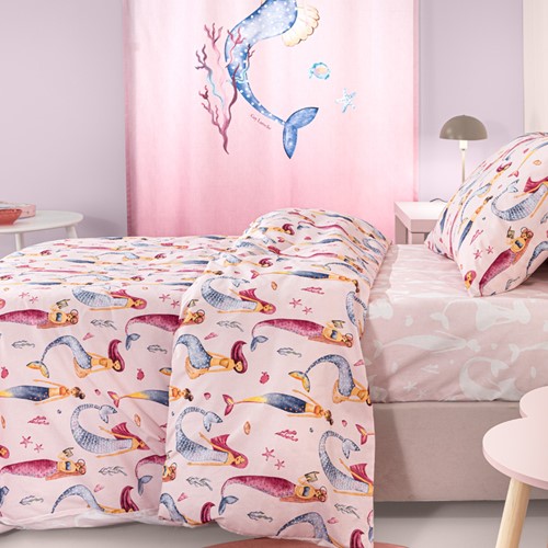 Παιδικά Σεντόνια Guy Laroche (Σετ) Merida Pink 165x250