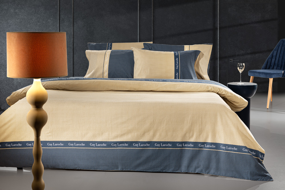 Παπλωματοθήκη Μονή Guy Laroche Kent Toffee 165X225 