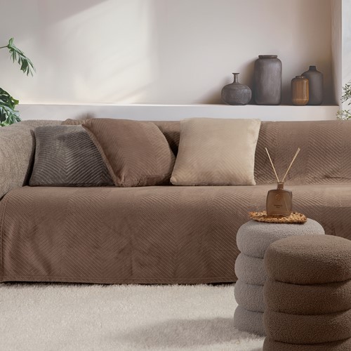 Ριχτάρι Τριθεσίου Nef-Nef Homeware Dakari 180x300 Brown