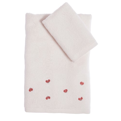 Βρεφικές Πετσέτες Nef-Nef Homeware Lady Bug Ecru