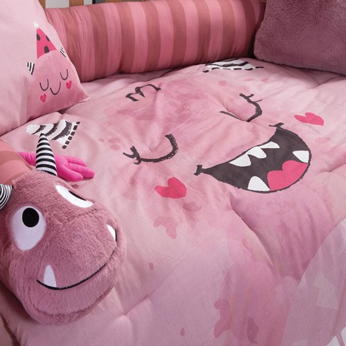 Βρεφική Πάντα Kούνιας Nef-Nef Monstermania Rose