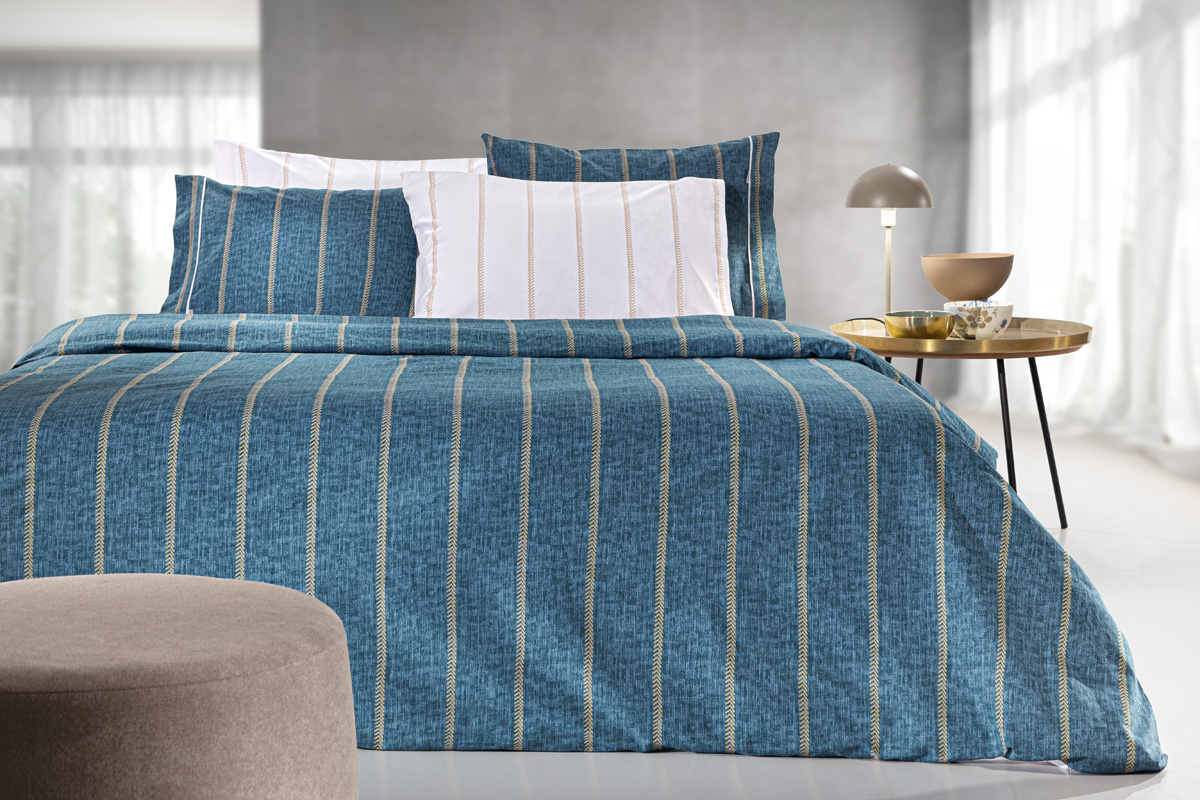 Σεντόνια Ημίδιπλα Guy Laroche (Σετ)  Beverly Denim 180X265 