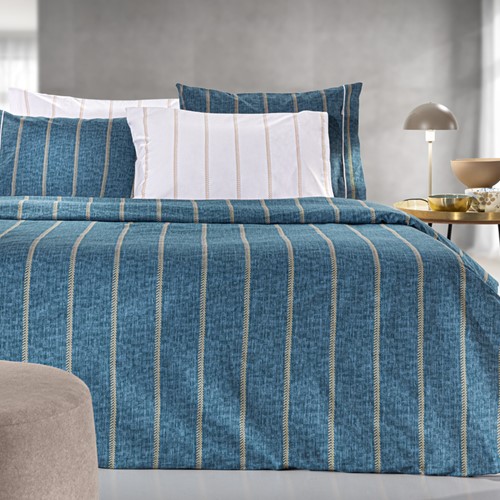 Σεντόνια Ημίδιπλα Guy Laroche (Σετ) Beverly Denim 180X265