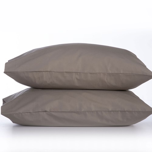 Μαξιλαροθήκες Σετ Nef-Nef 2 Τεμαχίων Basic 52Χ72 Mocca