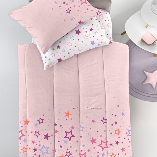 Παιδικό Πάπλωμα Guy Laroche Suede Starland 160X220 Pink