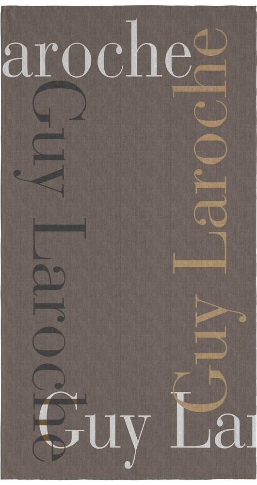 Πετσέτα Θαλάσσης Guy Laroche Velour Printed 2501 02 100X175